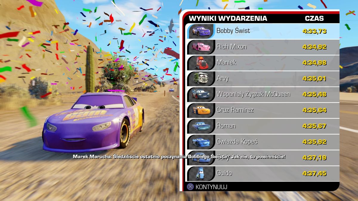 Cars 3 Driven to Win screenshot 3 for Wii U